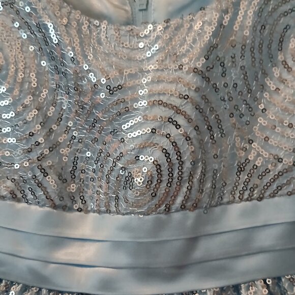 American Princess Blue Sequin Dress - Picture 2 of 6